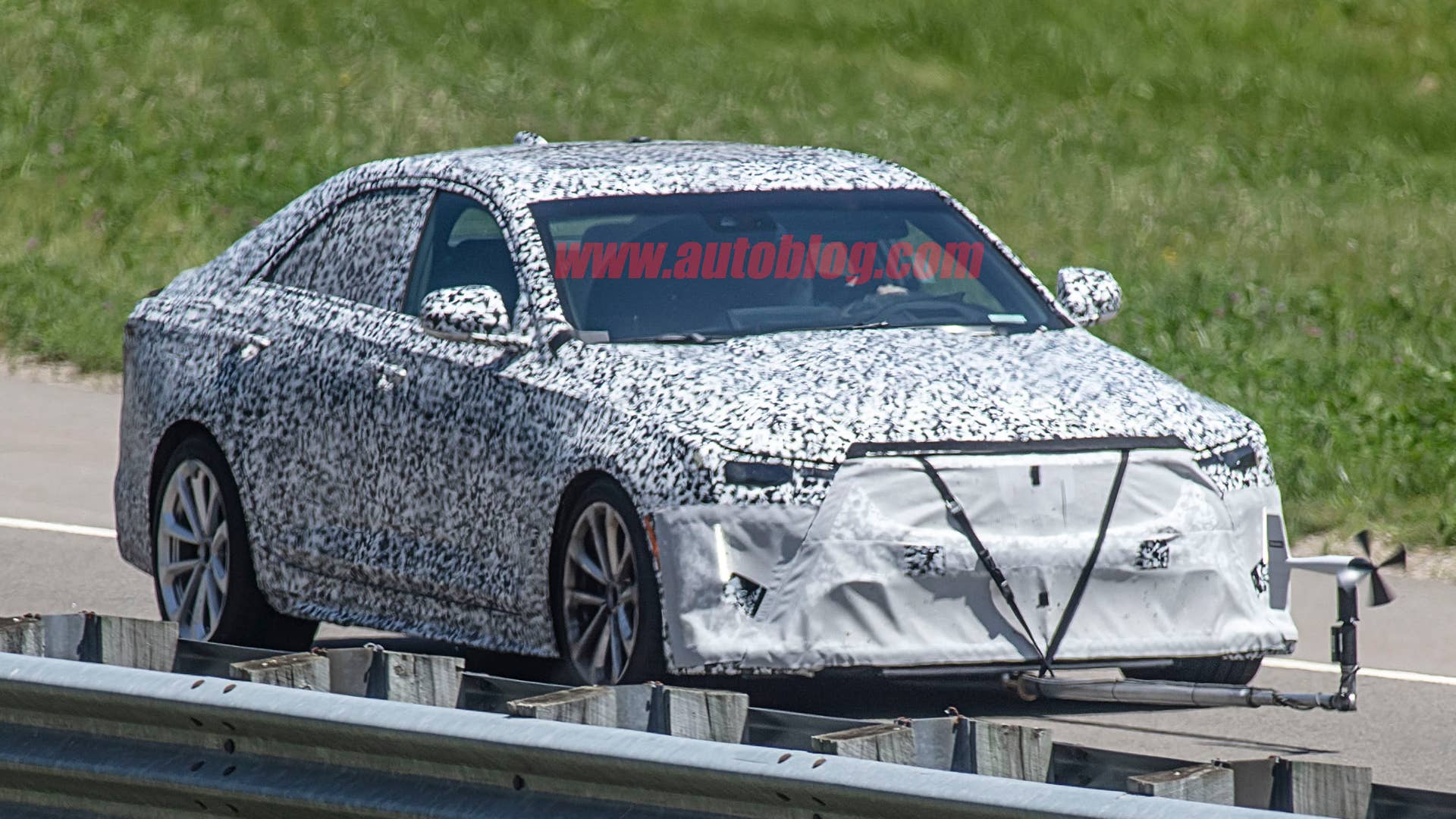 Hotter Cadillac CT4-V spied