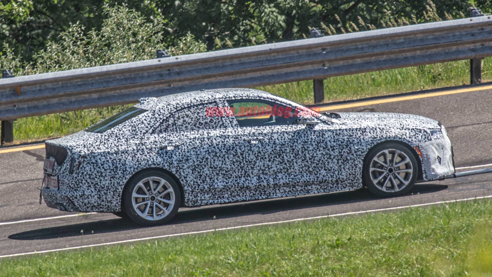 Hotter Cadillac CT4-V spied