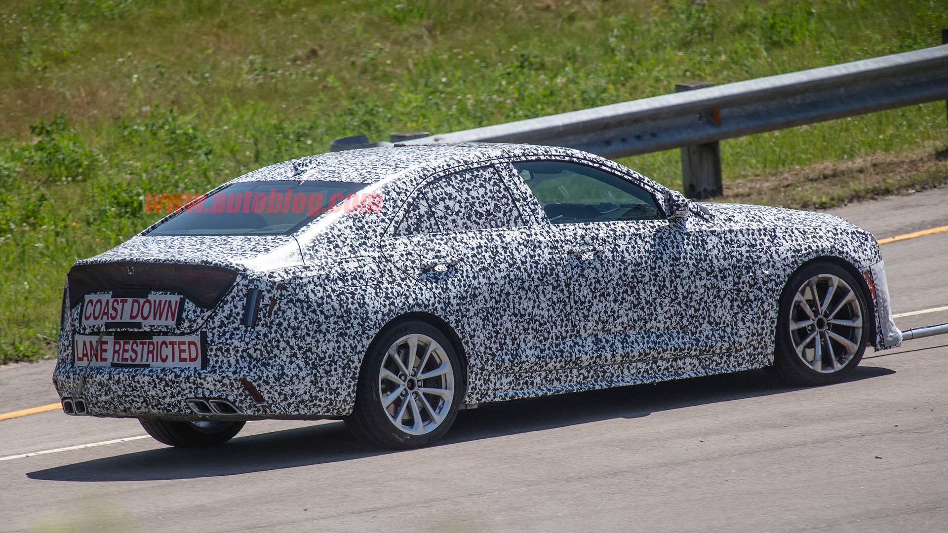 Hotter Cadillac CT4-V spied