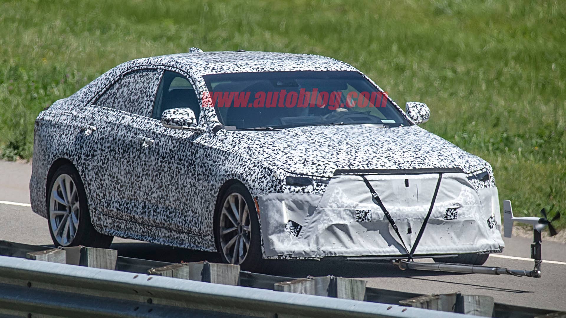 Hotter Cadillac CT4-V spied