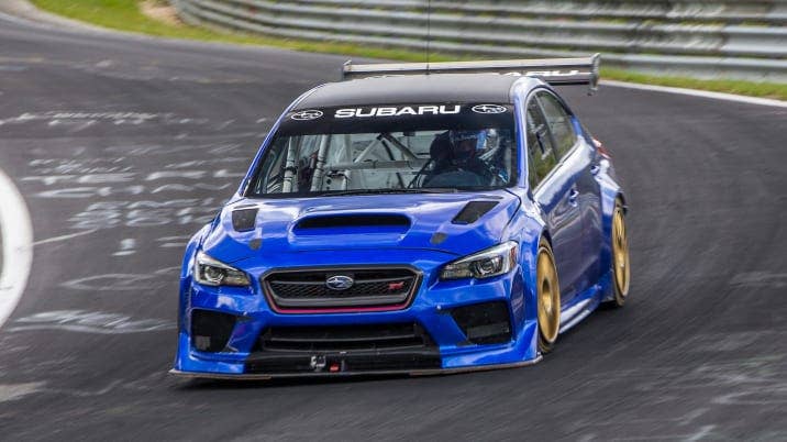 Subaru WRX STI Type RA NBR Special at the Nurburgring