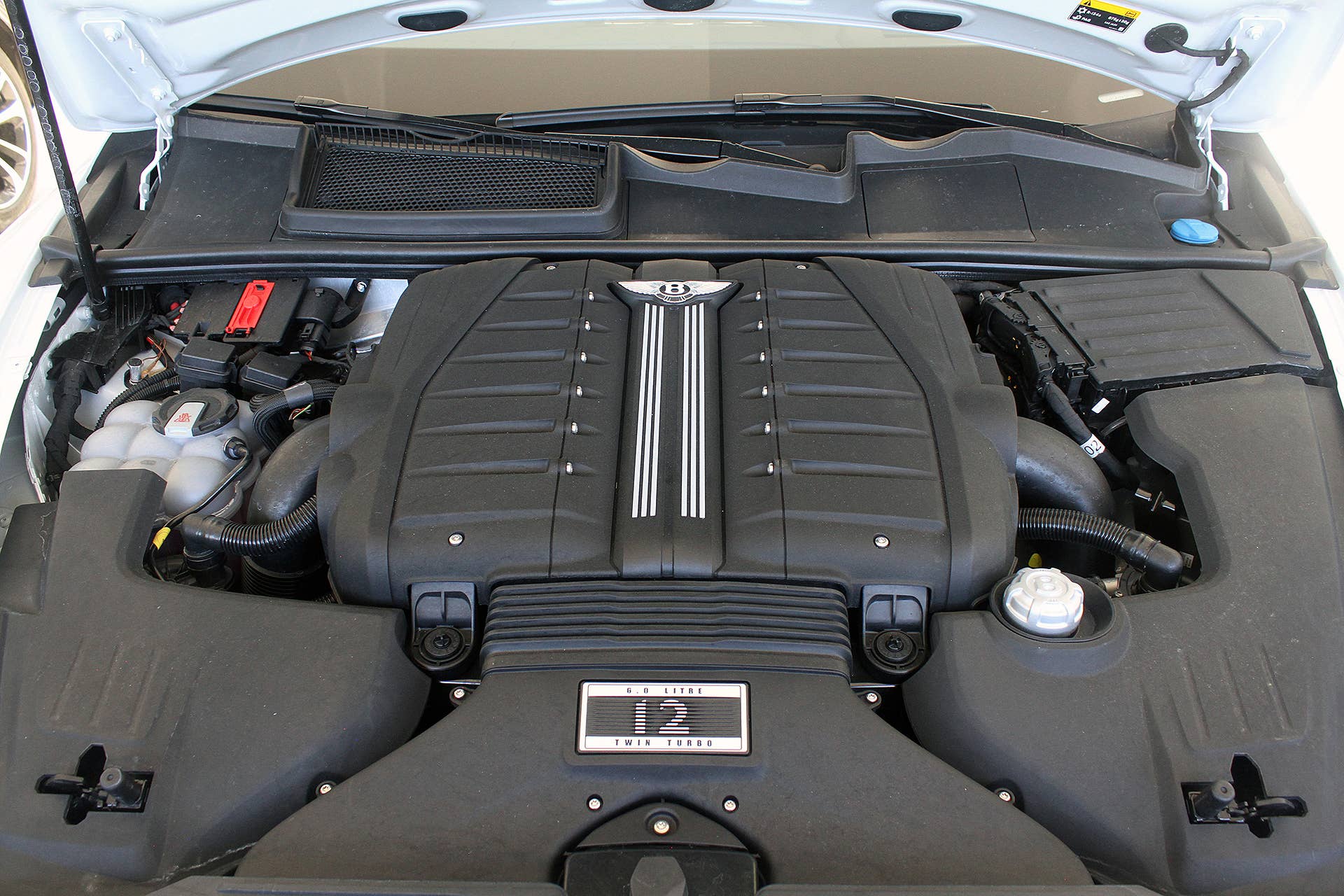 2016 Bentley Bentayga engine