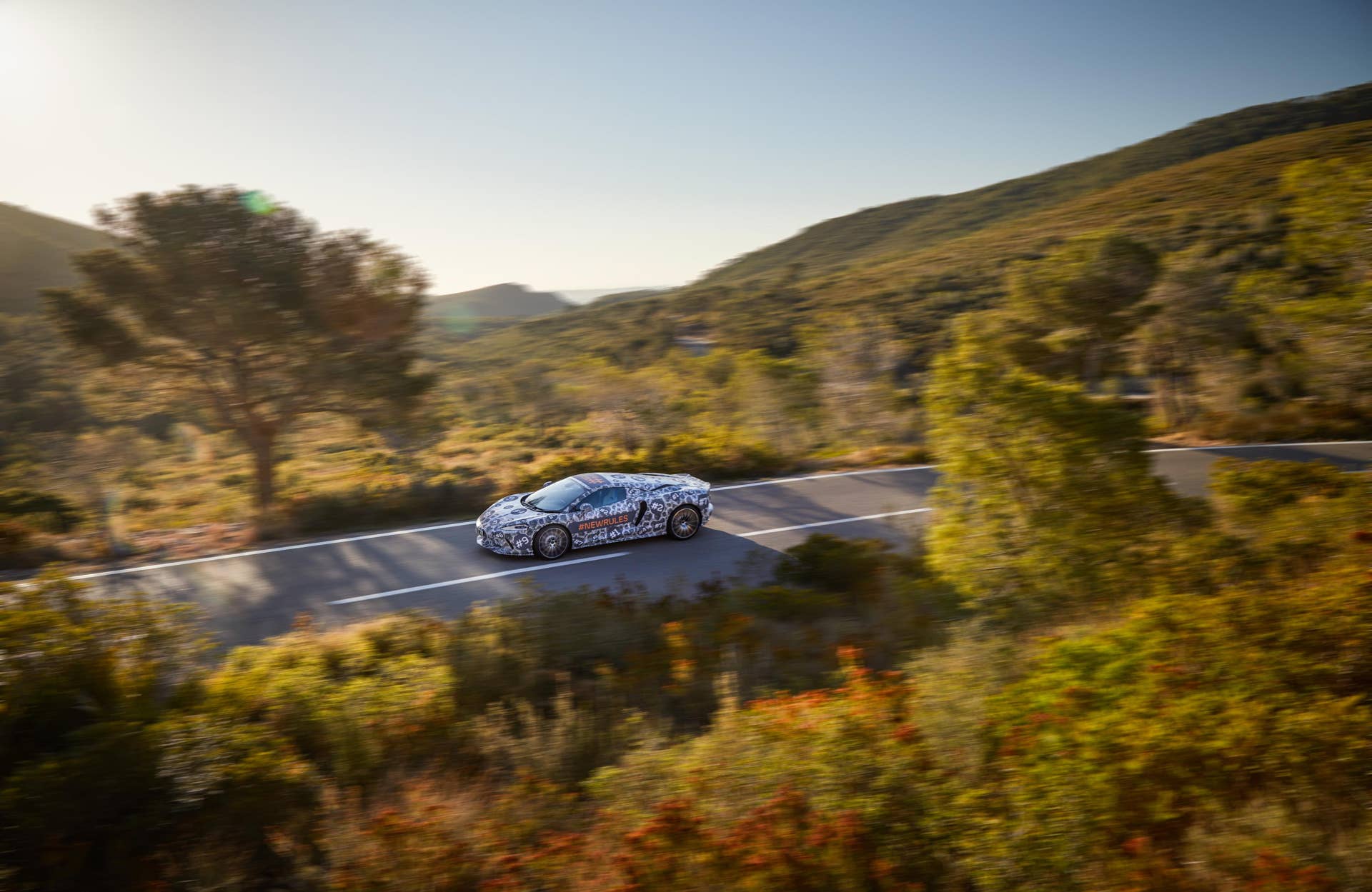 McLaren Grand Tourer camouflage