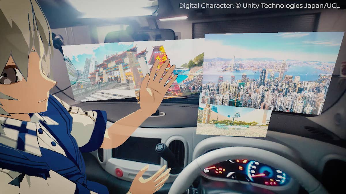 Nissan Invisible to Visible I2V technology