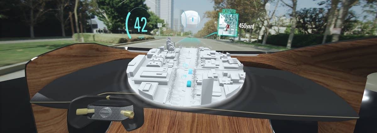 Nissan Invisible to Visible I2V technology
