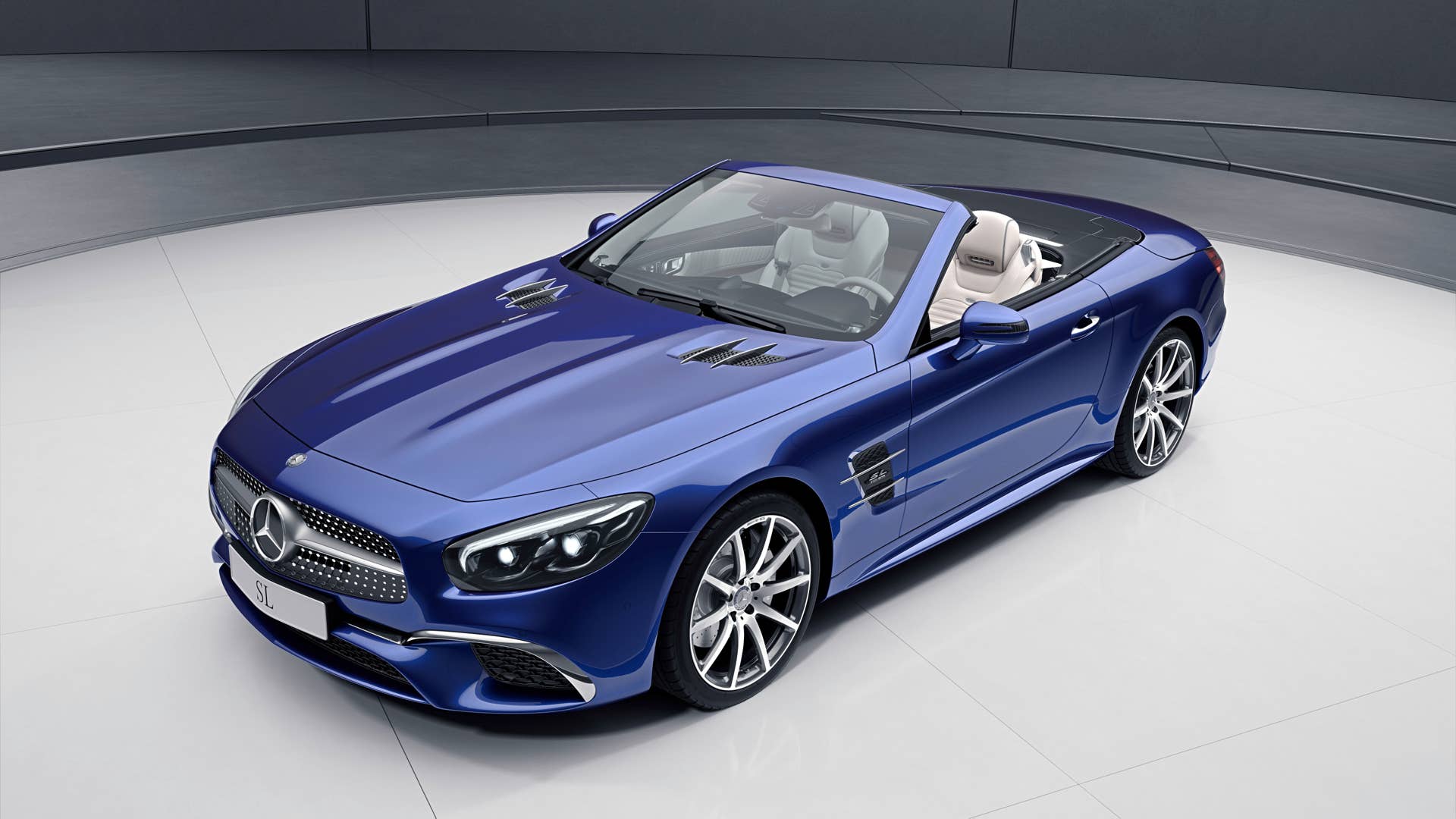 2017 Mercedes-Benz SL450 designo Edition (European model shown)