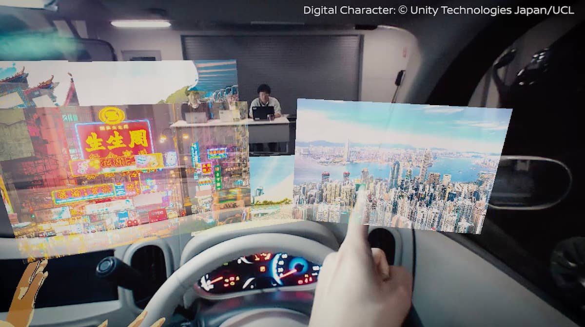 Nissan Invisible to Visible I2V technology