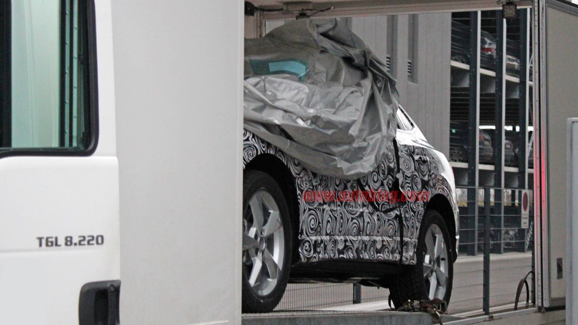Audi Q4 spy shots