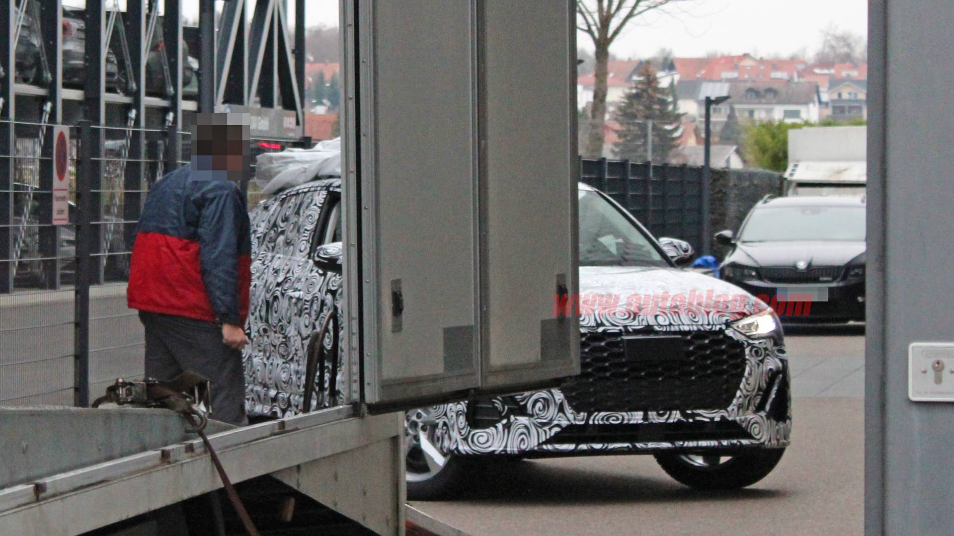 Audi Q4 spy shots