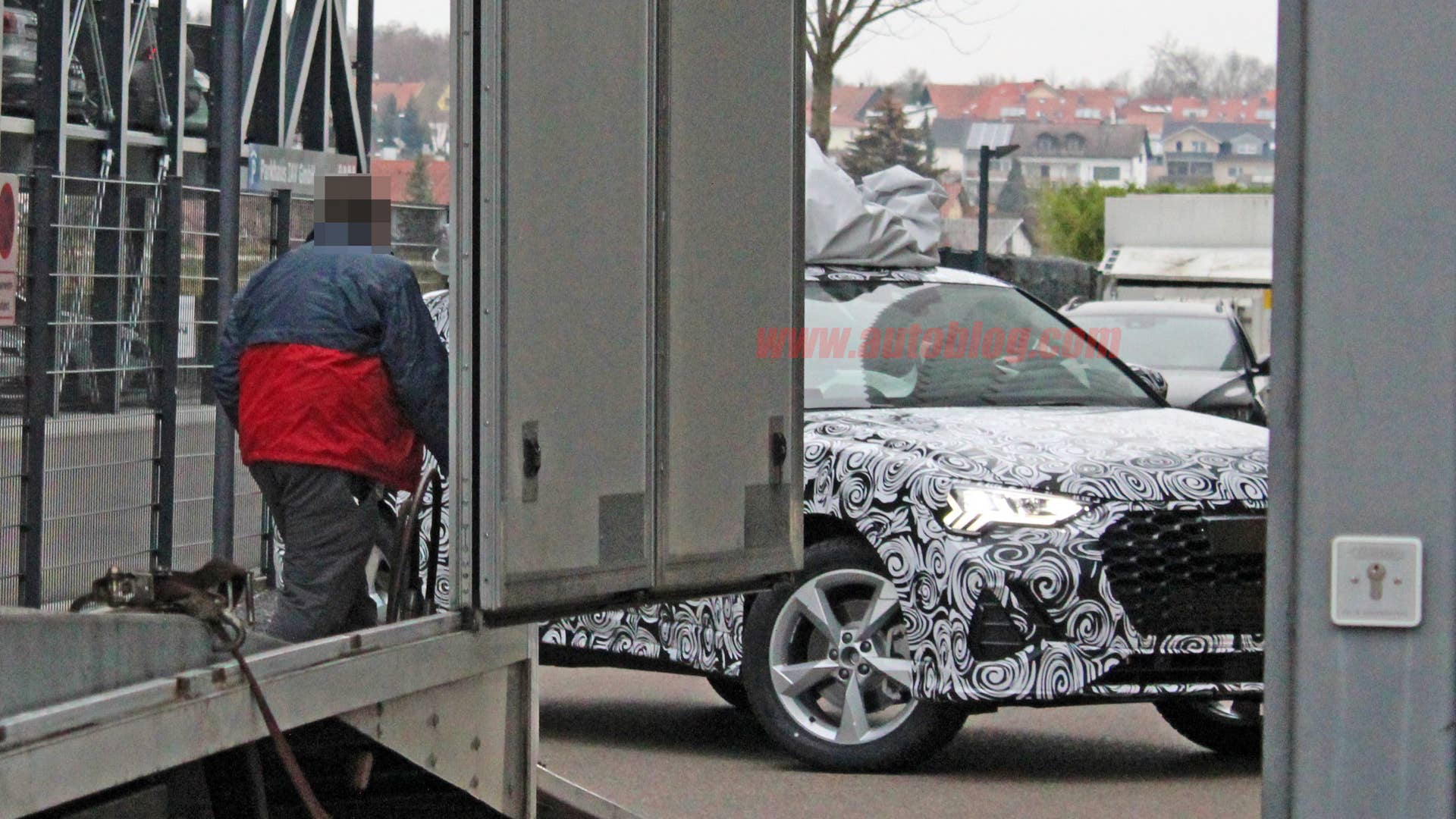 Audi Q4 spy shots