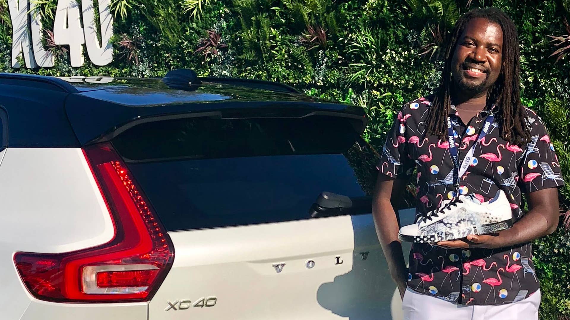 Hilton Head Volvo XC40-inspired Stan Smith shoes