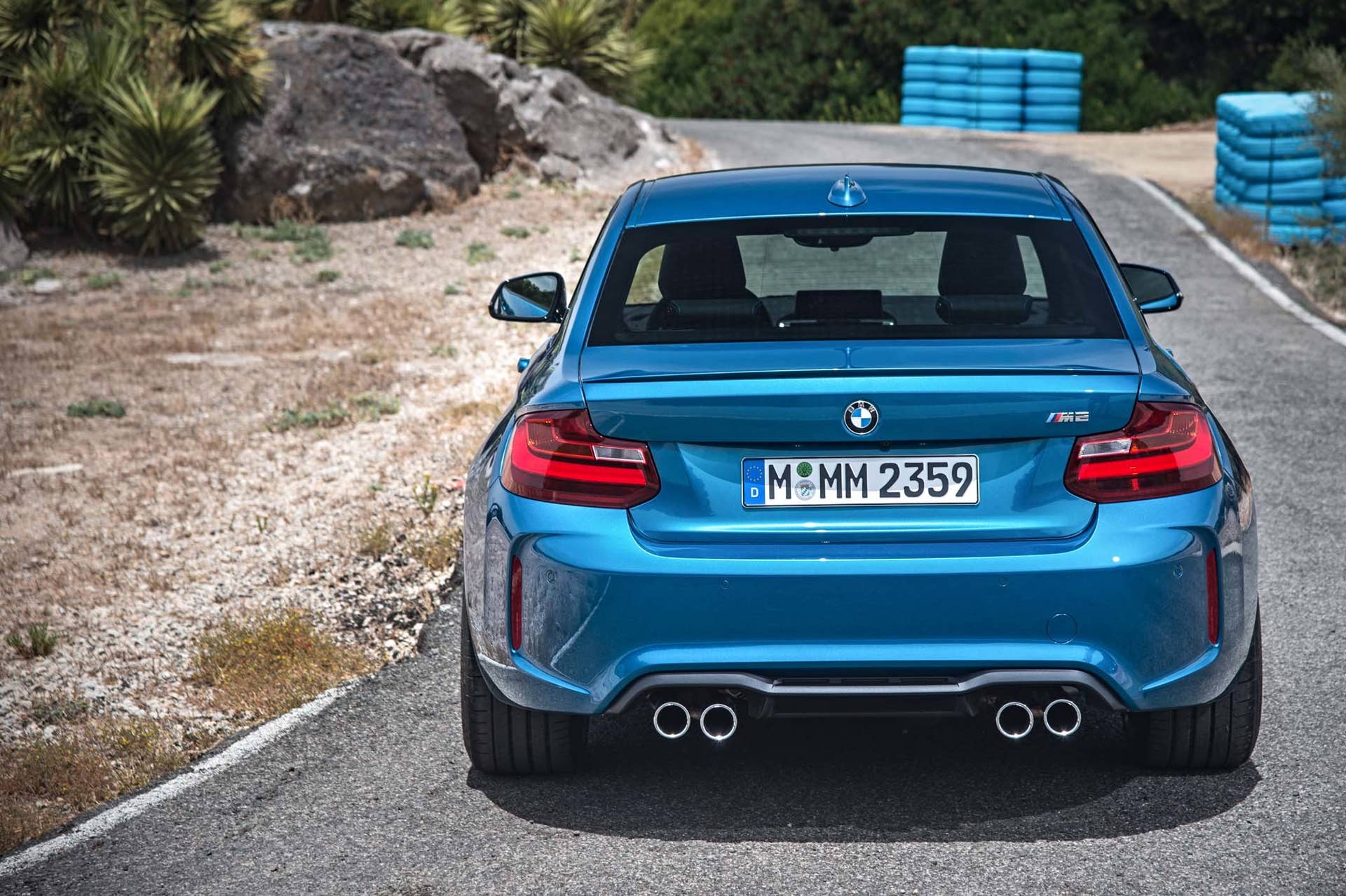2016 BMW M2 rear