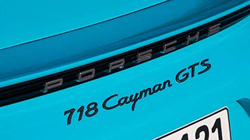 2018 Porsche 718 Cayman GTS