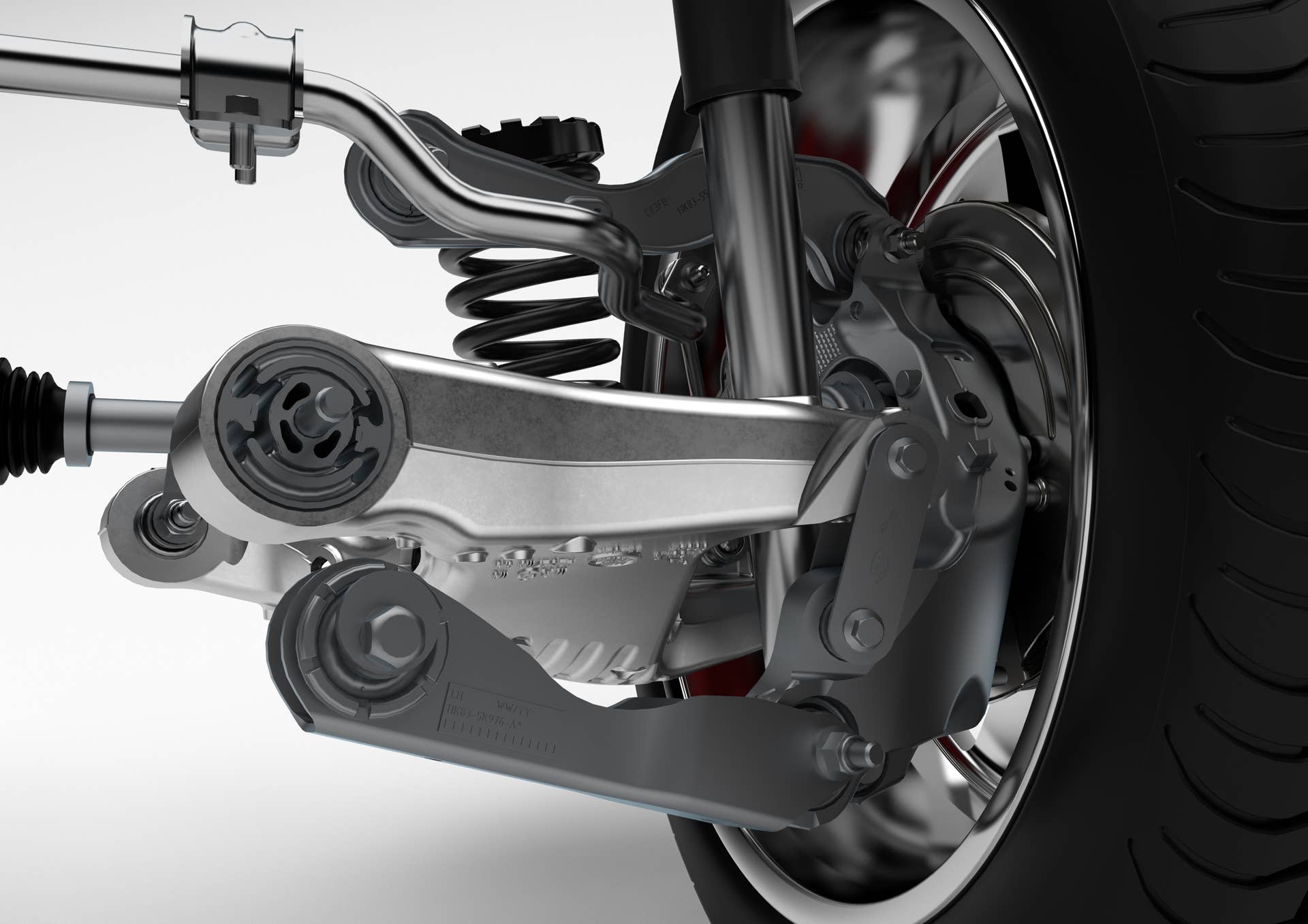 control arm suspension front jaguar f-pace 2017