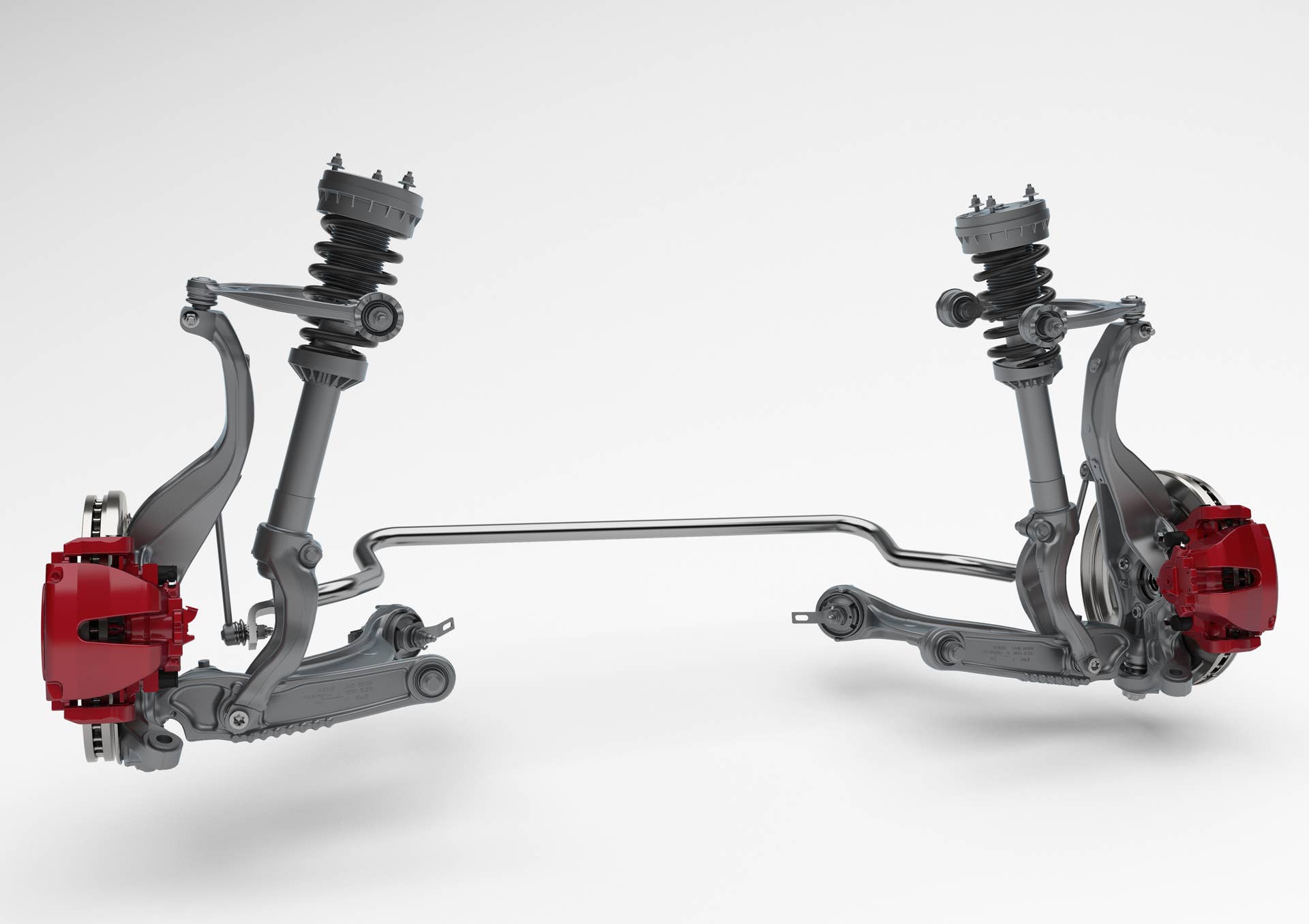 suspension brakes calipers jaguar f-pace shocks