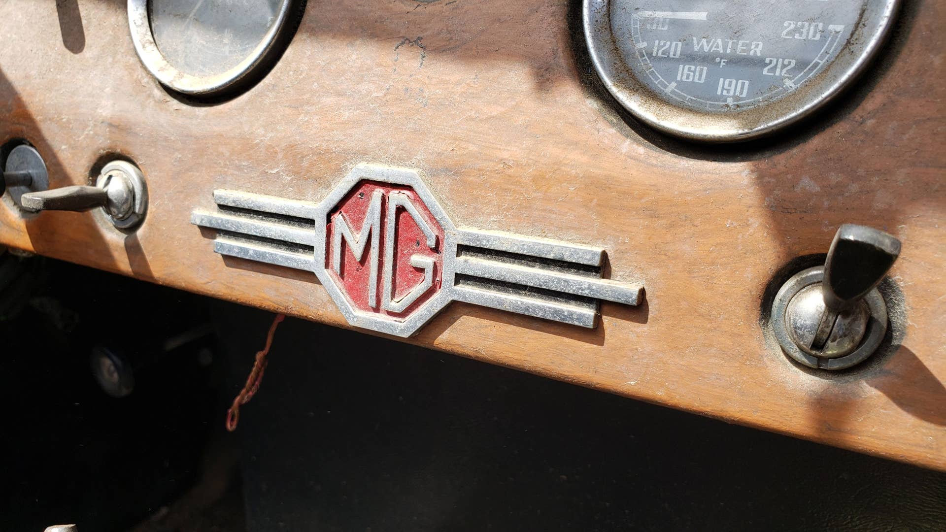 1967 MG Midget in Colorado wrecking yard