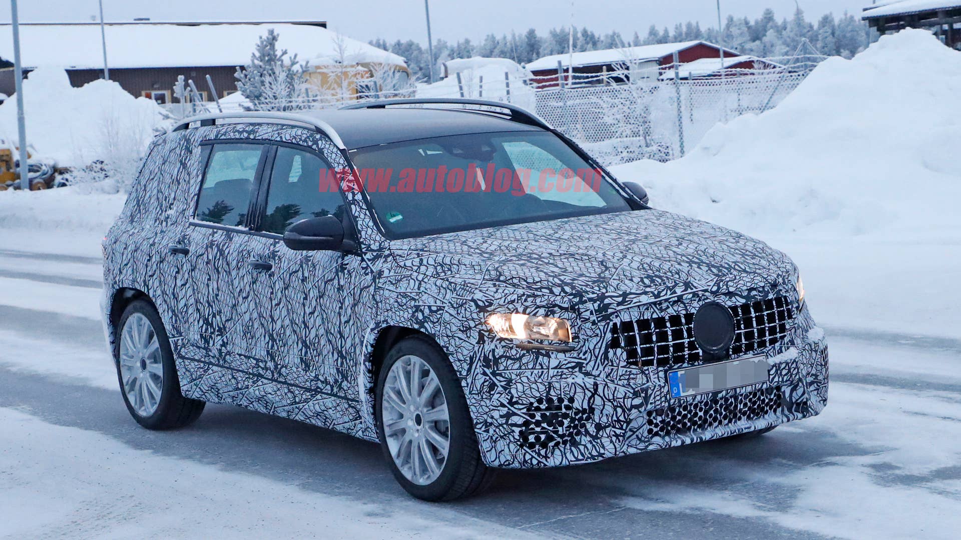2020 Mercedes-AMG GLB 35 spied