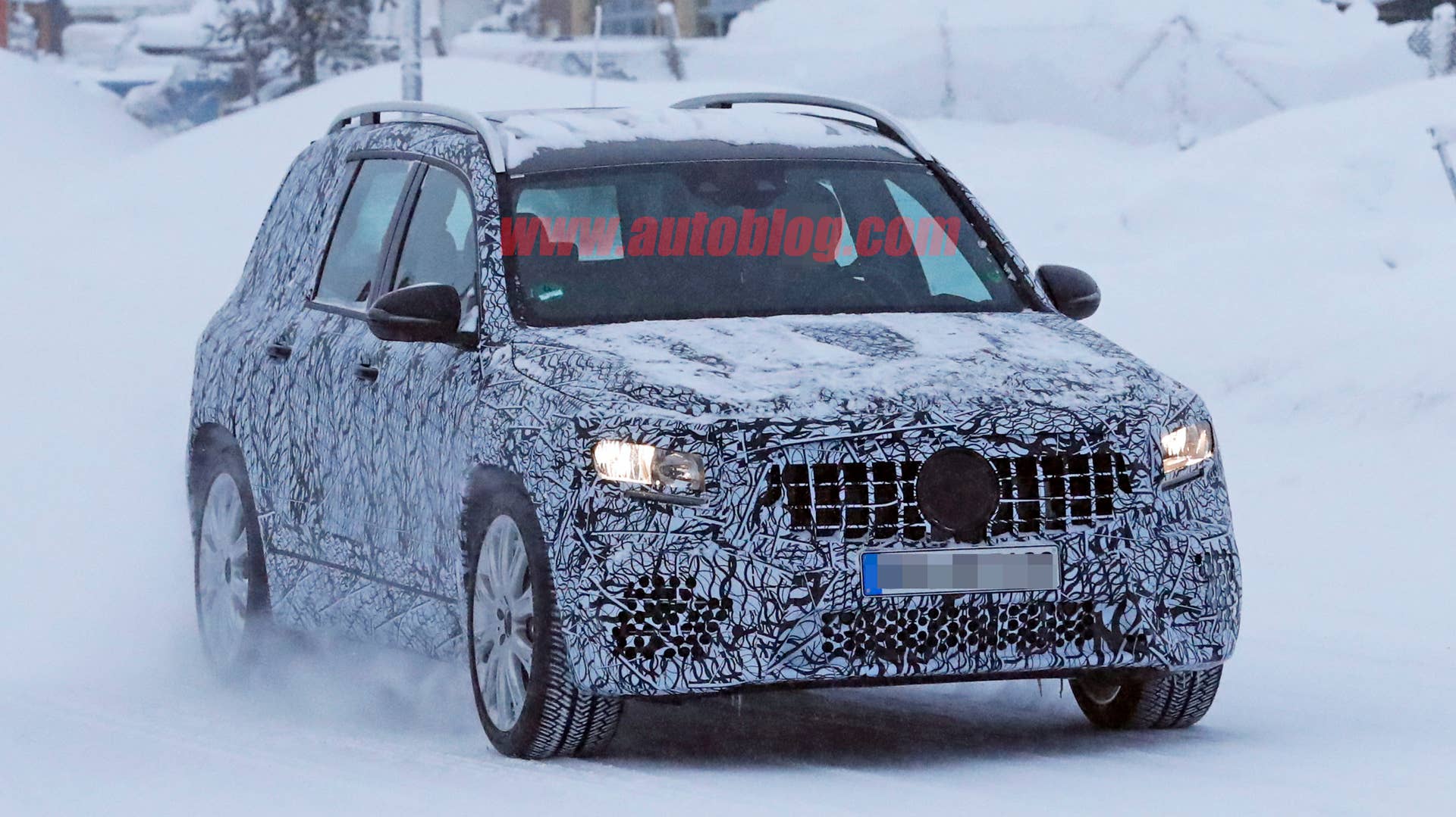 2020 Mercedes-AMG GLB 35 spied