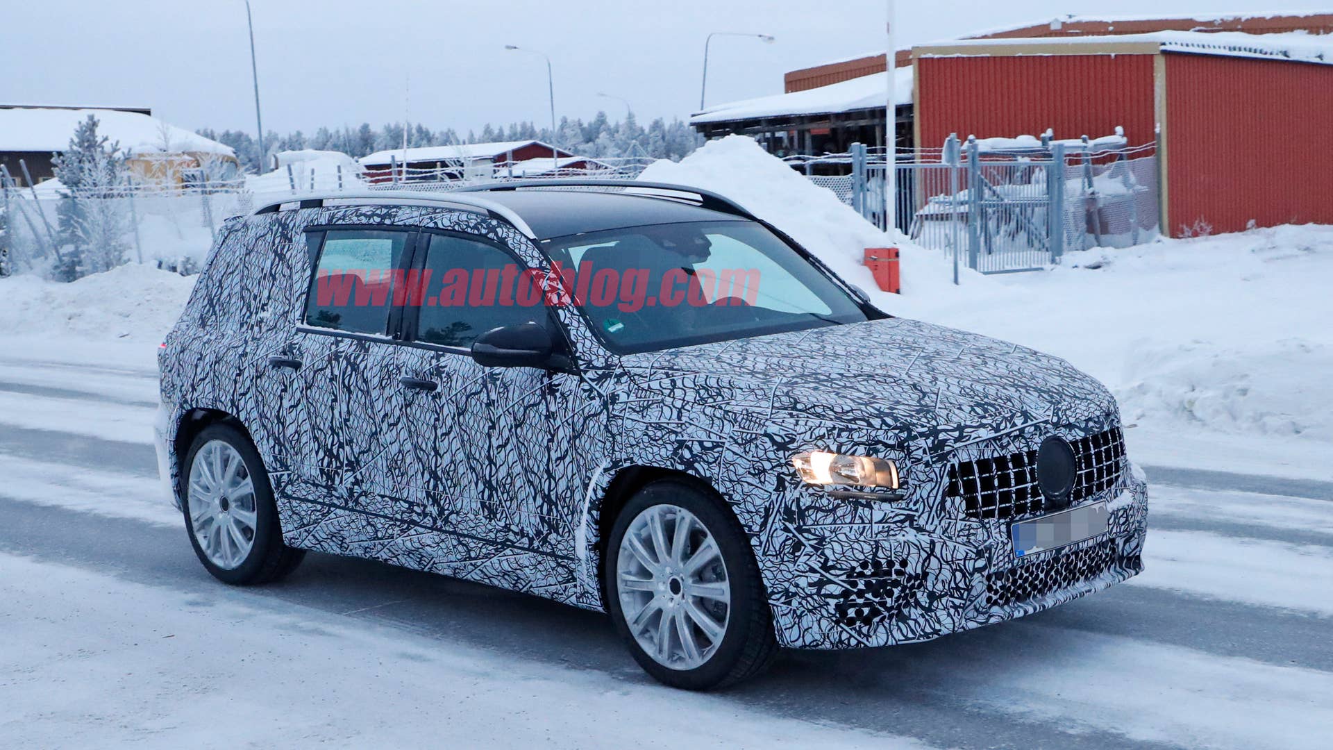 2020 Mercedes-AMG GLB 35 spied