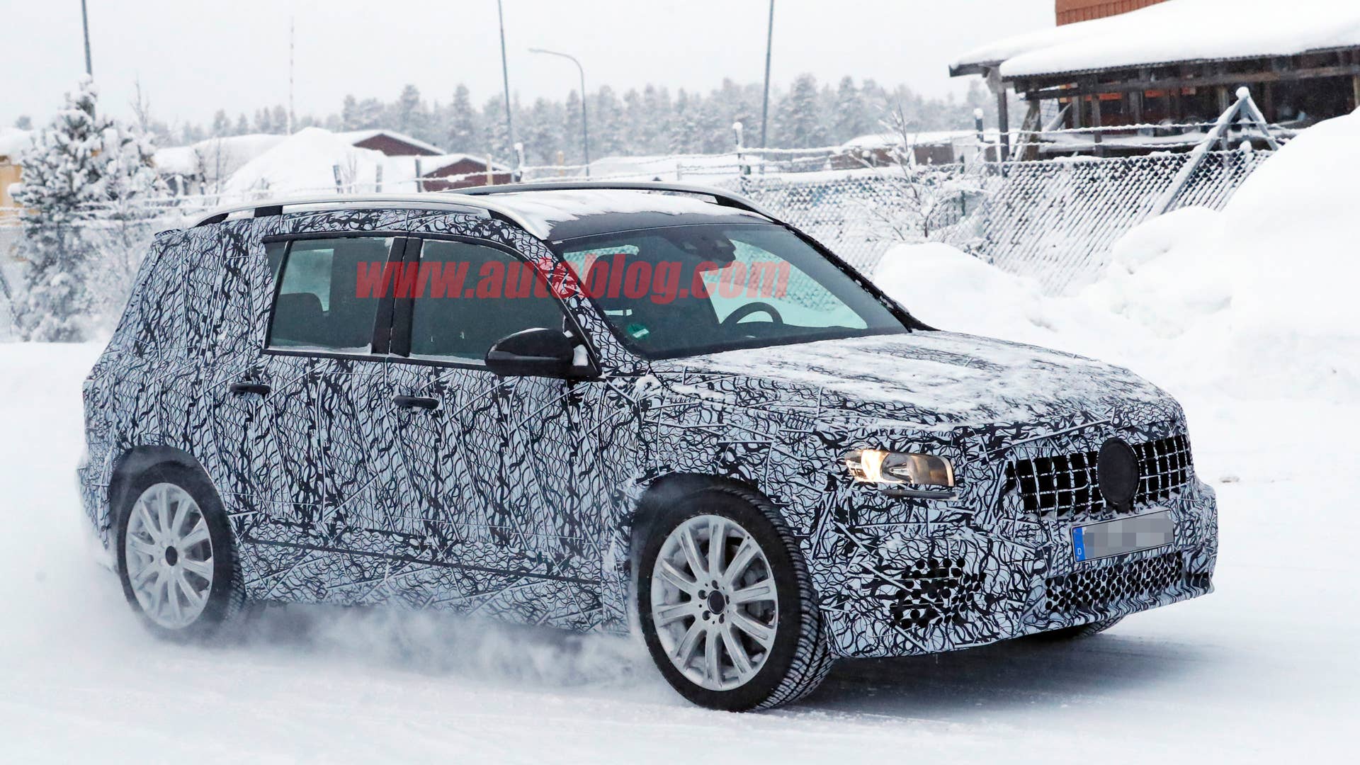 2020 Mercedes-AMG GLB 35 spied