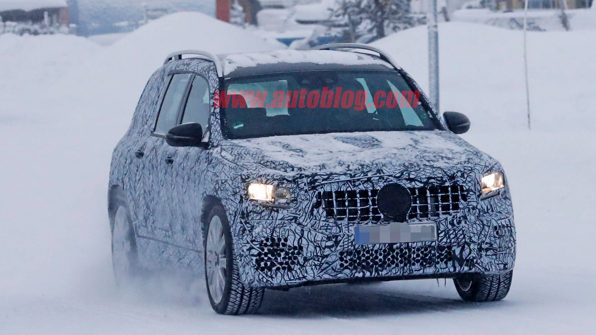 2020 Mercedes-AMG GLB 35 spied