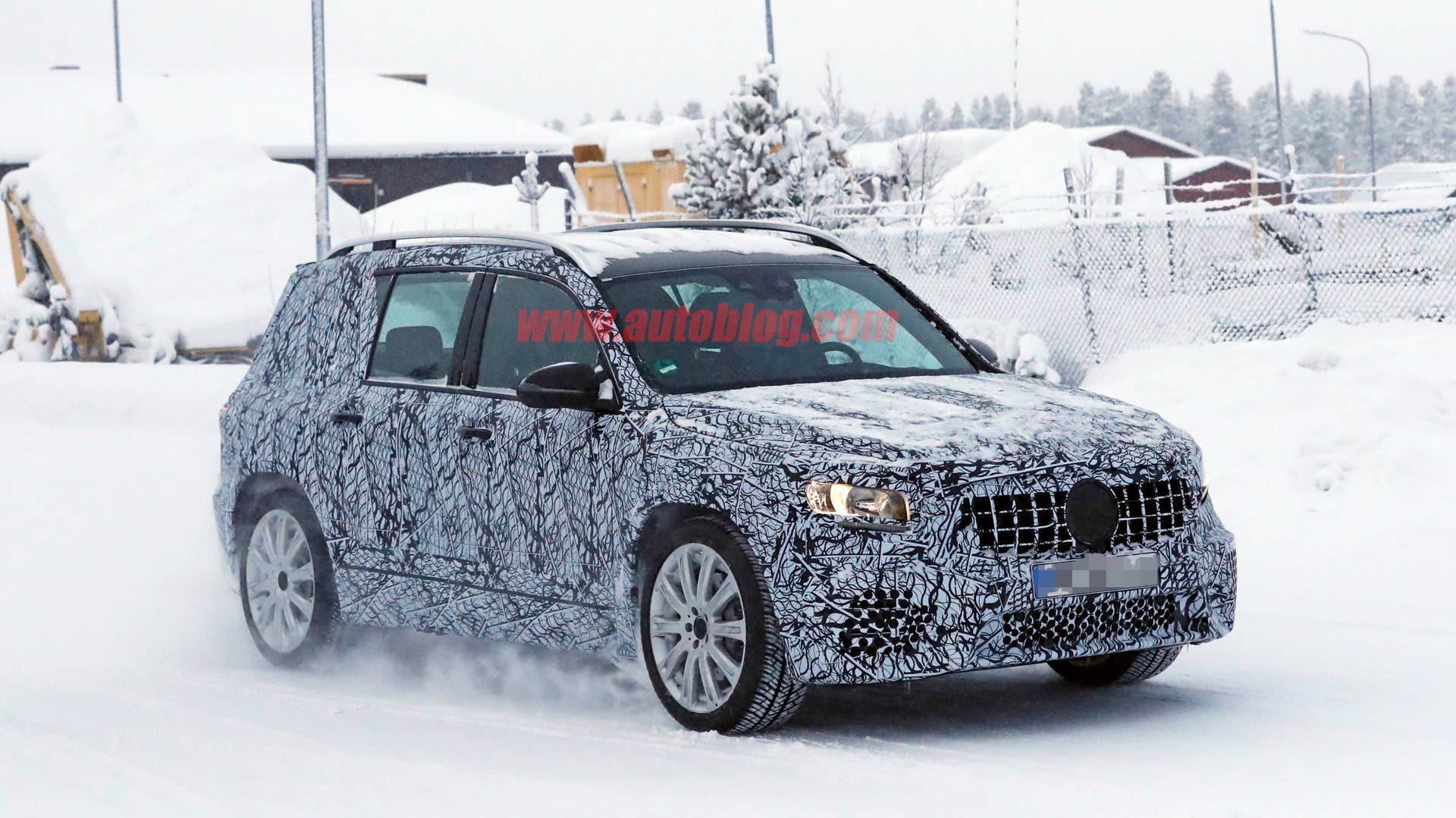 2020 Mercedes-AMG GLB 35 spied