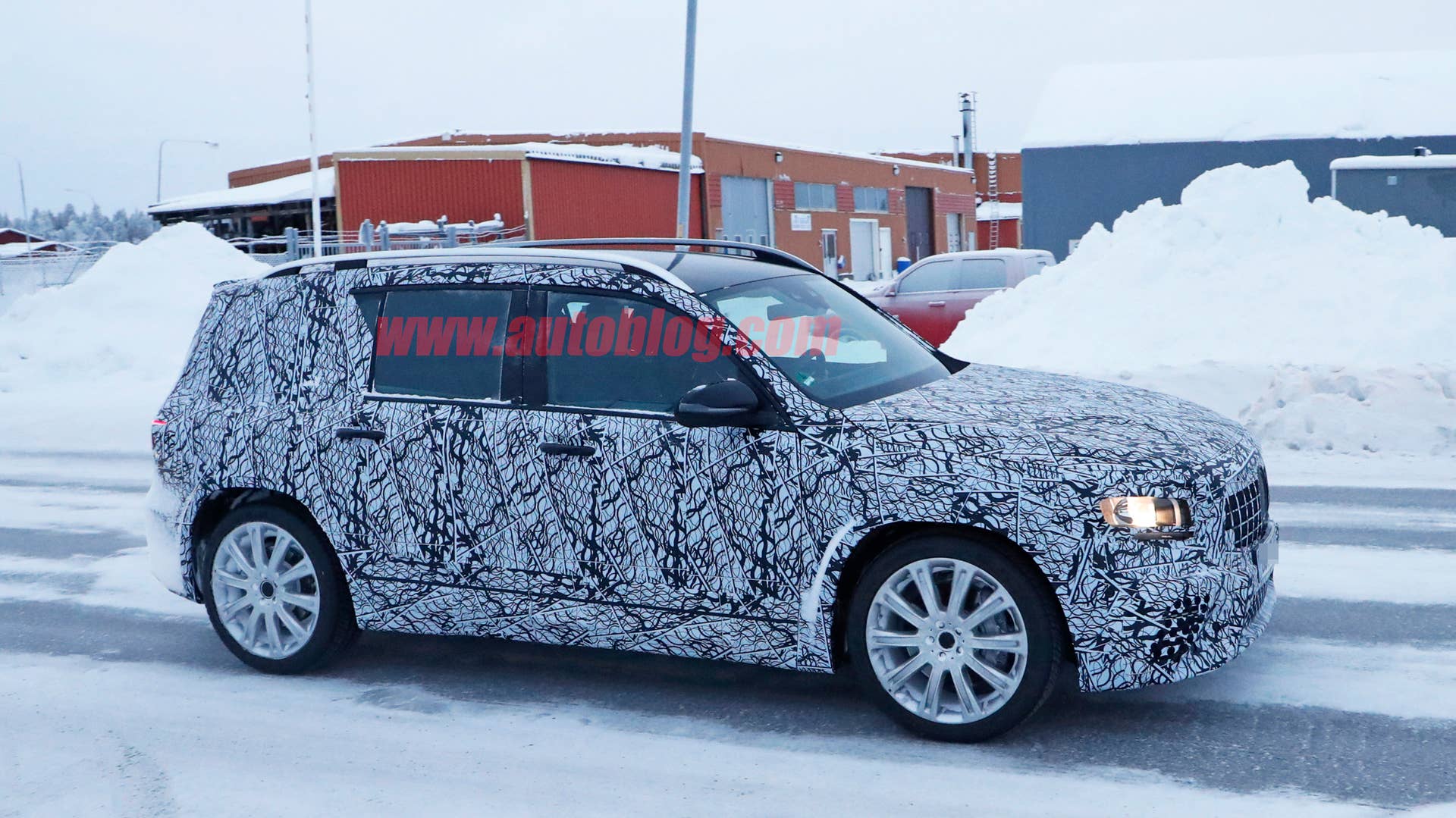 2020 Mercedes-AMG GLB 35 spied