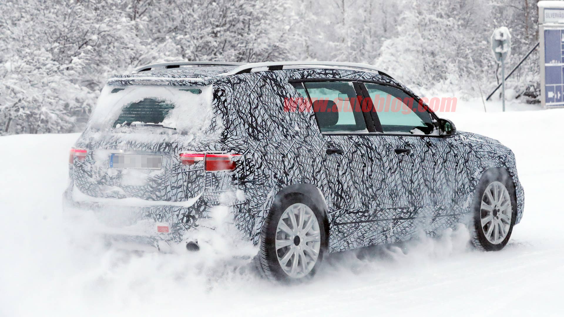 2020 Mercedes-AMG GLB 35 spied