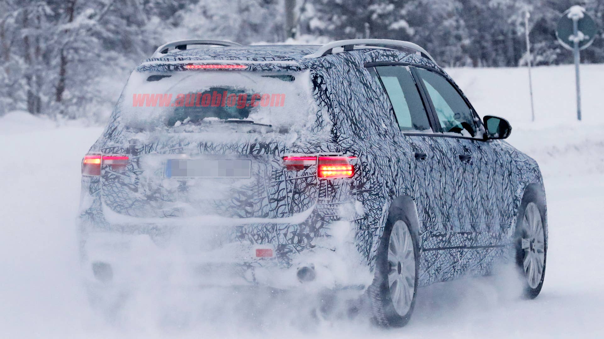 2020 Mercedes-AMG GLB 35 spied