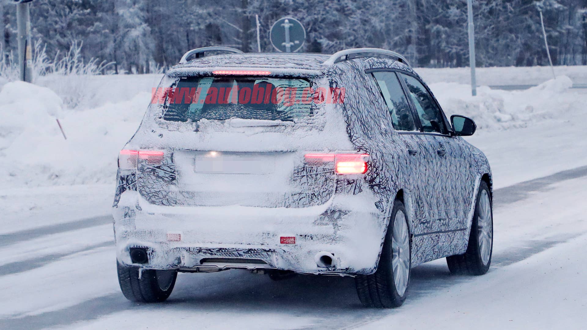 2020 Mercedes-AMG GLB 35 spied