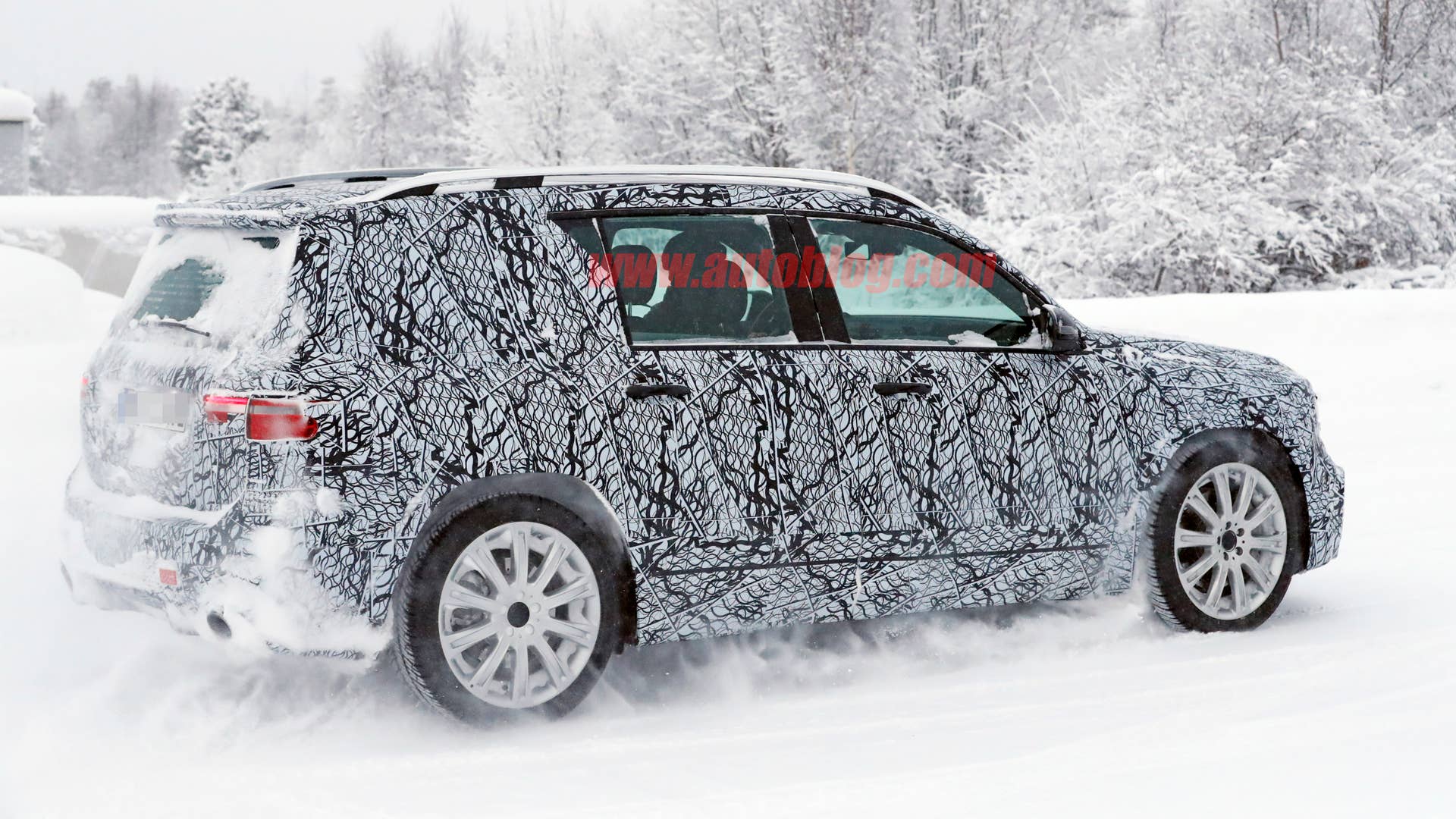 2020 Mercedes-AMG GLB 35 spied