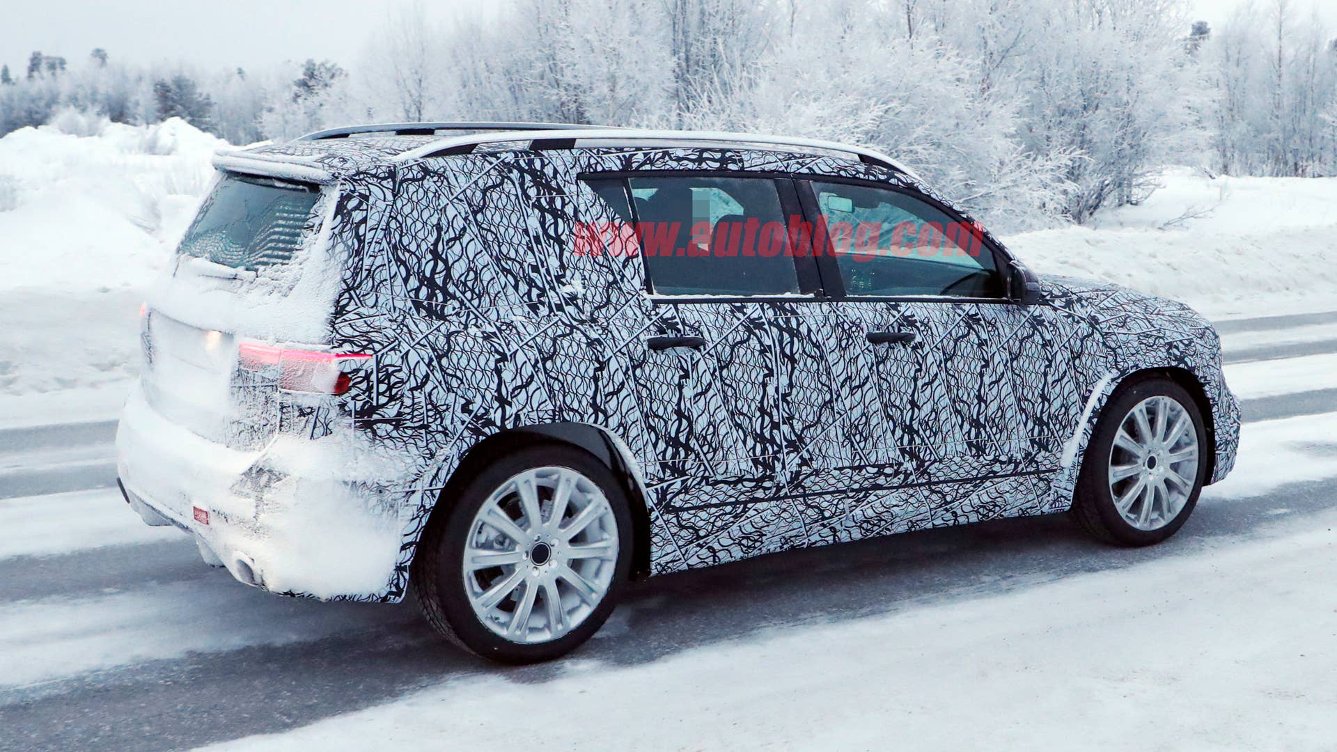 2020 Mercedes-AMG GLB 35 spied