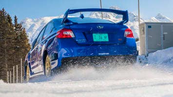 Subaru WRX STI bobsled