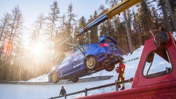Subaru WRX STI bobsled