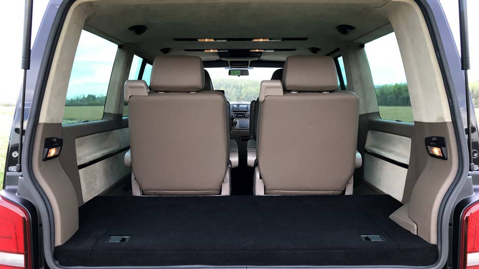 Porsche 911 Turbo-powered VW T5 Transporter
