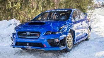 Subaru WRX STI bobsled