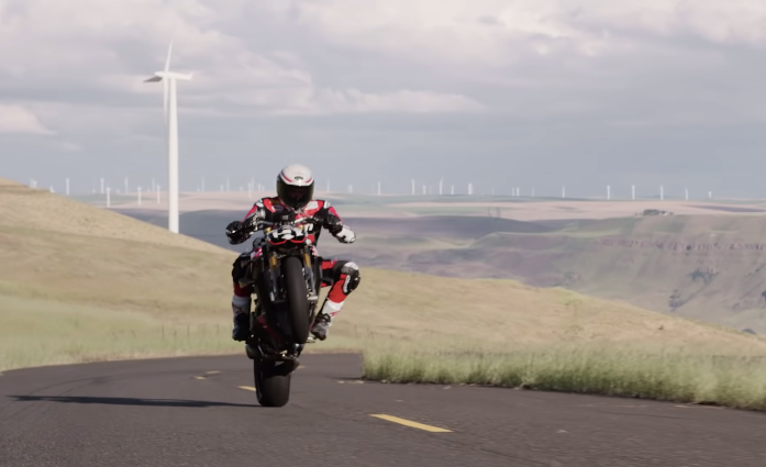Ducati tests its Streetfighter V4 Prototype ahead of Pikes Peak