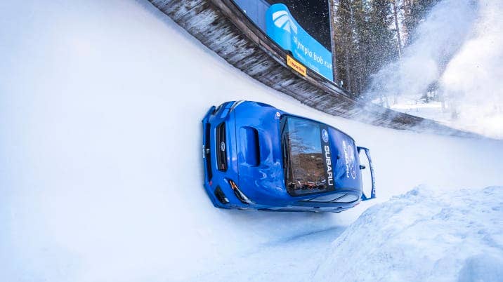 Subaru WRX STI bobsled