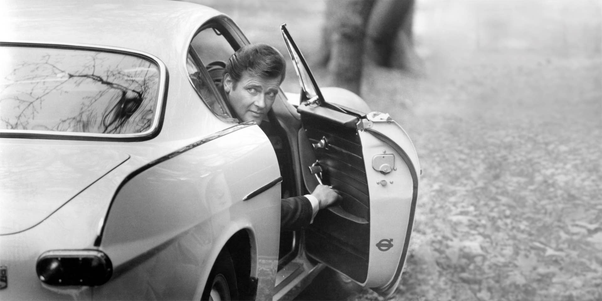 Roger Moore as Simon Templar in "The Saint" (TV Series)