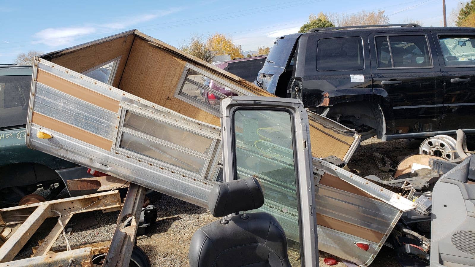 Junked 1959 International Harvester B-110 pickup