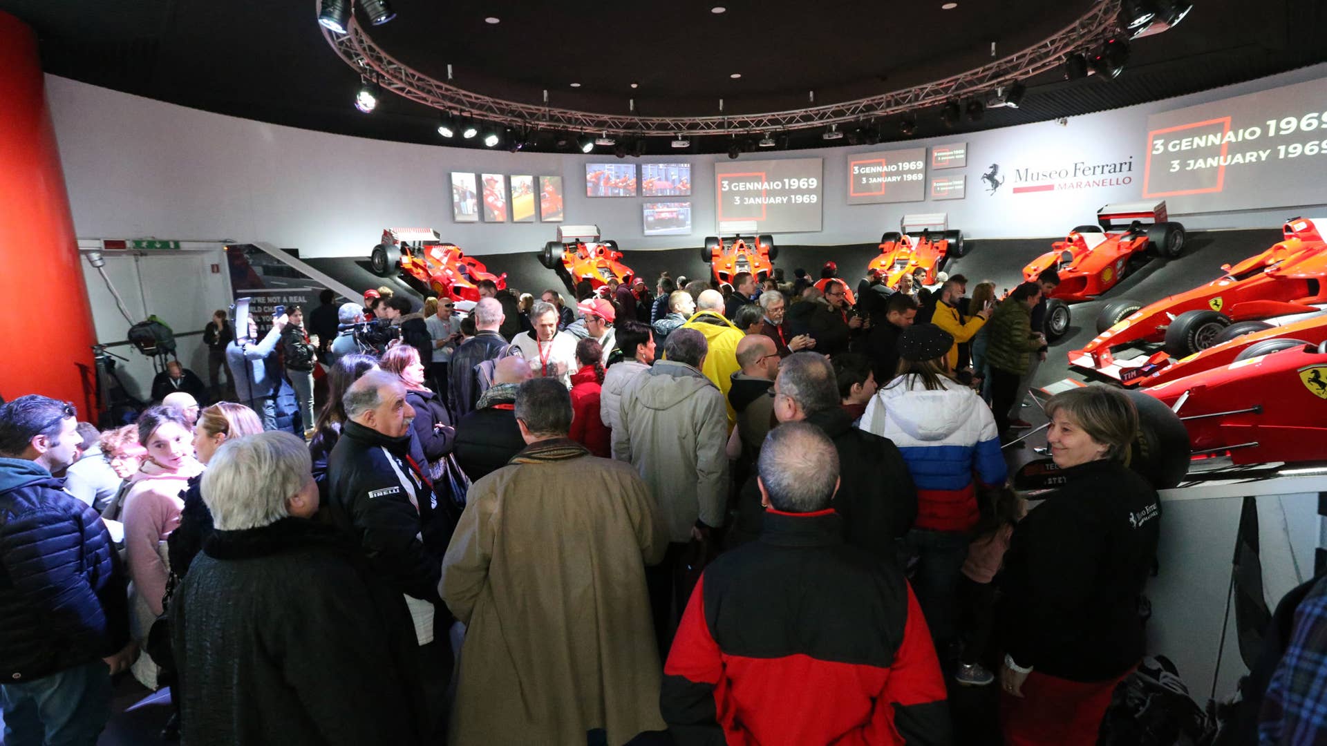 Michael Schumacher Ferrari Museum Exhibit