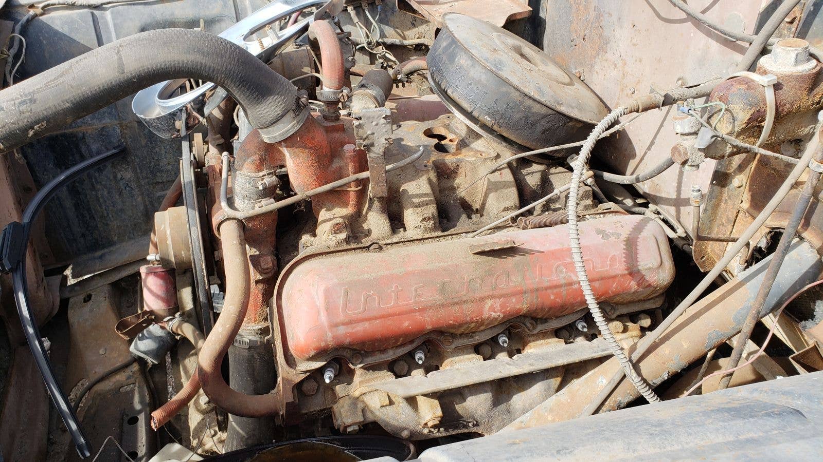 Junked 1959 International Harvester B-110 pickup