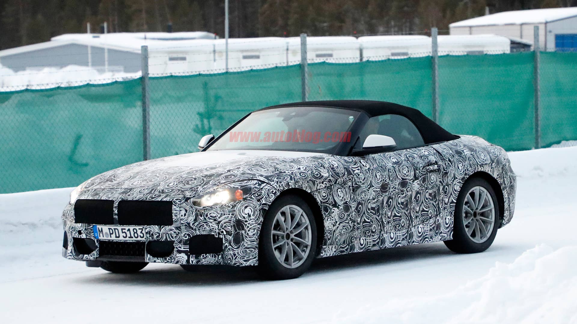 BMW Z5 front angle