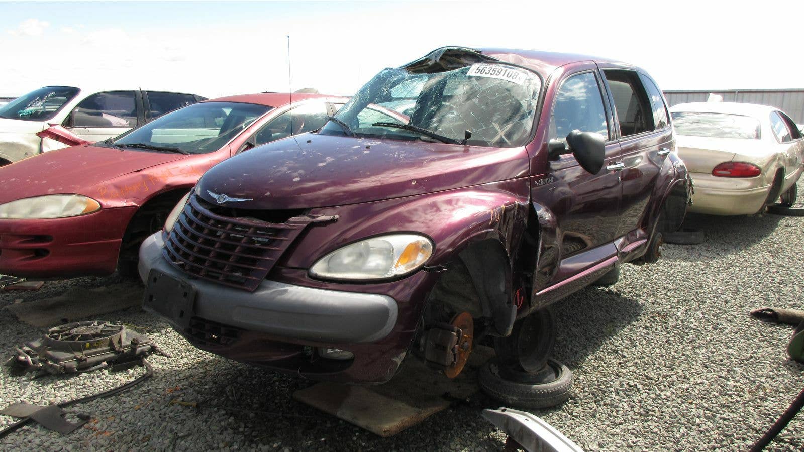 Junked 2002 Chrysler PT Cruiser