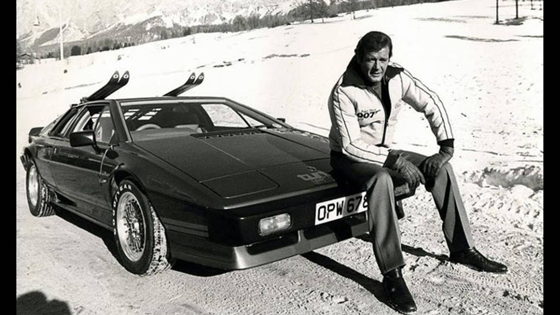 OK, so this is like No. 2.5. The Esprit makes its reappearance four years later in For Your Eyes Only, now featuring a turbocharger, body work and 80s-tastic rouched leather.
