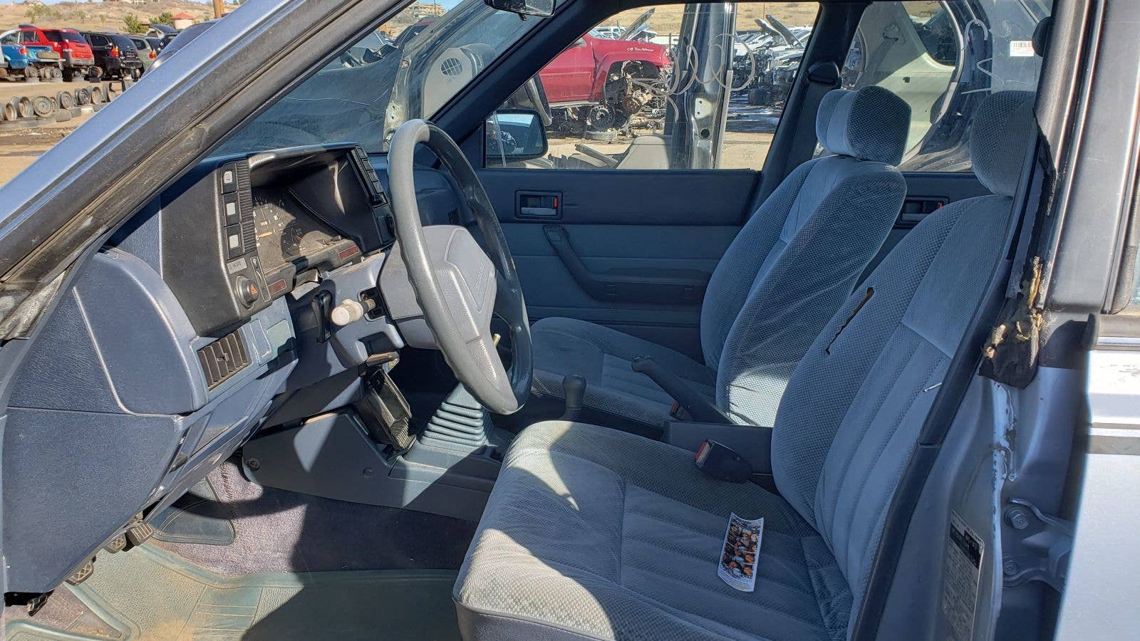 1987 Subaru GL-10 wagon in Colorado junkyard