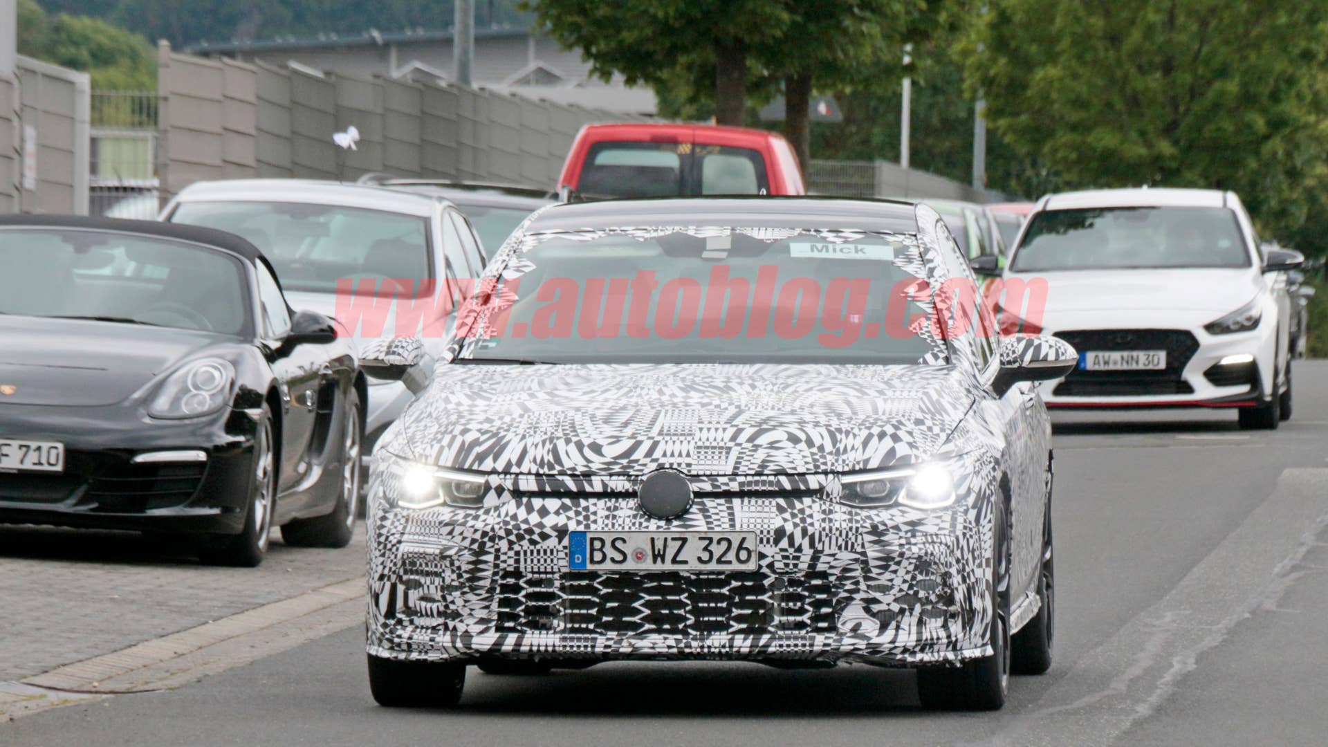 2020 Volkswagen Golf GTI front
