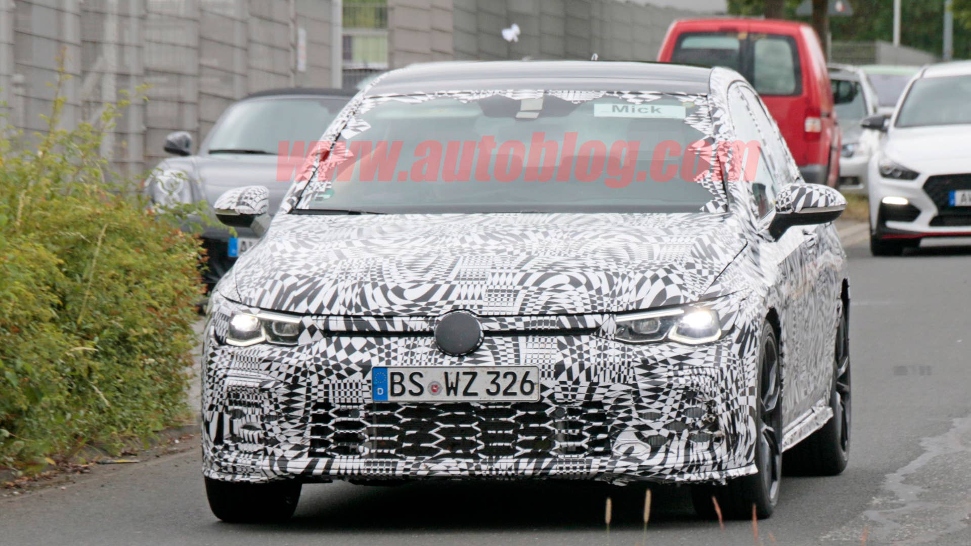2020 Volkswagen Golf GTI front 2