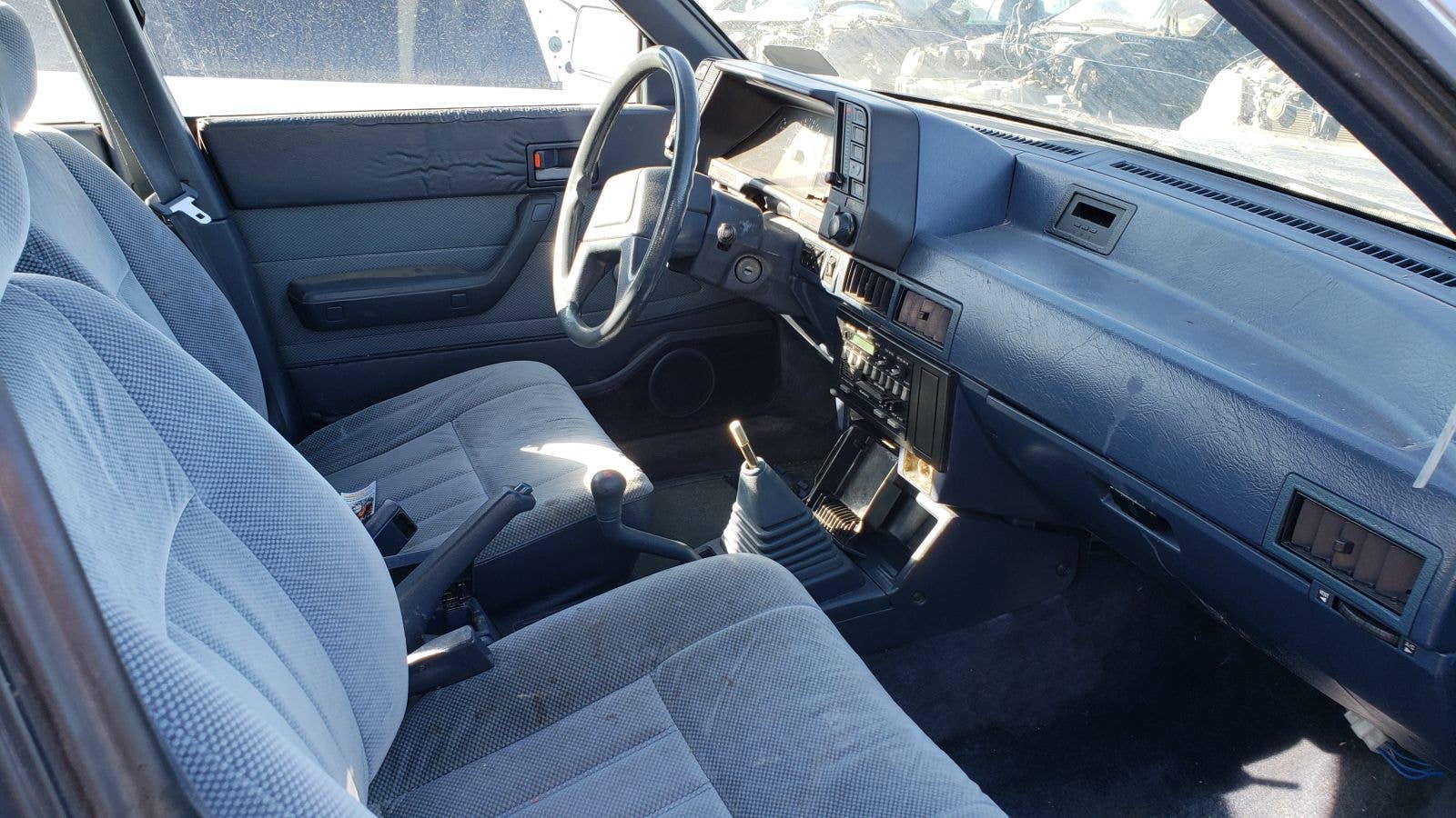 1987 Subaru GL-10 wagon in Colorado junkyard