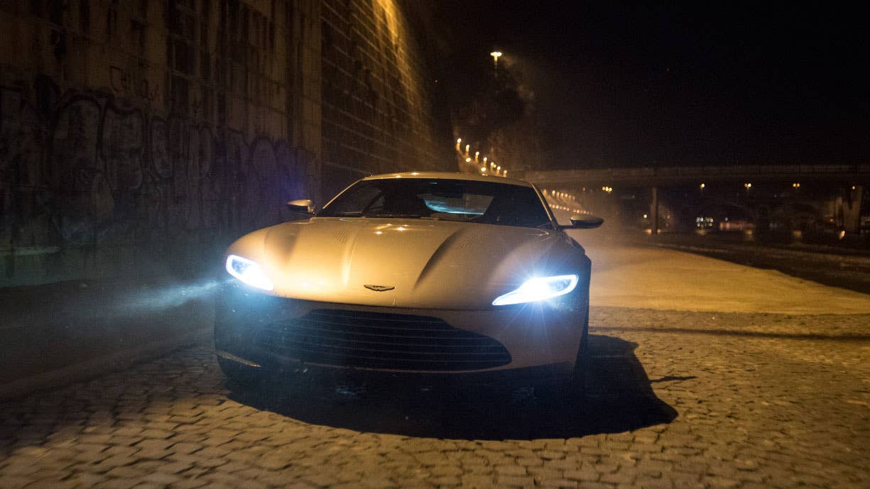 Daniel Craig's James Bond has been an Aston guy. While the DBS' Casino Royale and Quantum of Solace have their moments, they weren't equipped with the sort of gadgets many expect from a proper Bond car. The DB10 changed that with its flame throwers, guns (not loaded) and ejector seat.